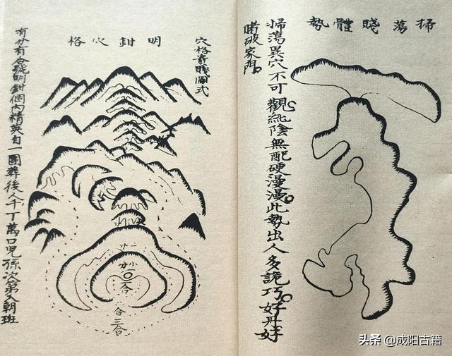 二十四龍入首作穴，九星變體葬法，太極圖說八卦序論等，圖文并茂