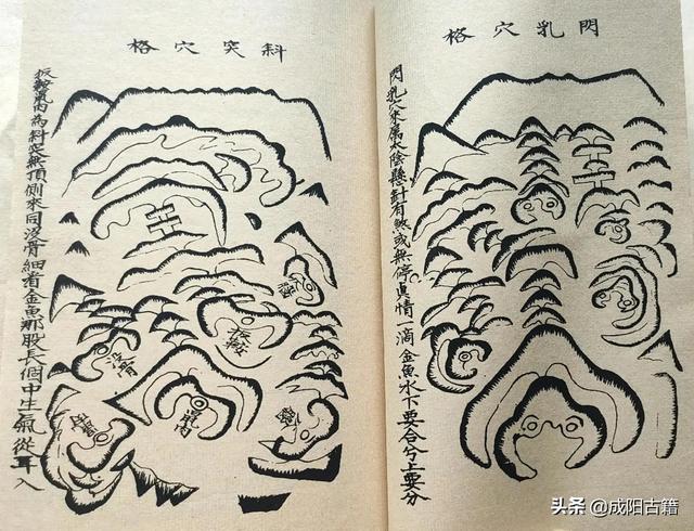 二十四龍入首作穴，九星變體葬法，太極圖說八卦序論等，圖文并茂