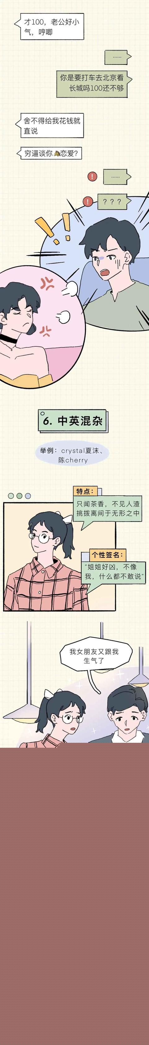 高段位渣女喜歡用的7個(gè)微信昵稱，你身邊有嗎？（漫畫）