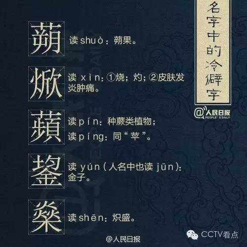 生僻字取名的壞處？名字有生僻字影響！