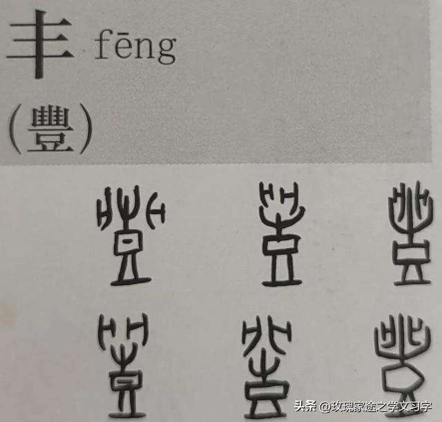豐字筆順？豐字筆順筆畫！