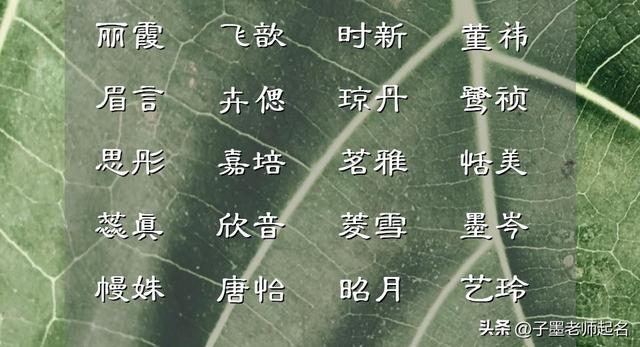詩(shī)經(jīng)名句取名女孩名字，詩(shī)經(jīng)名句取名女孩名字大全